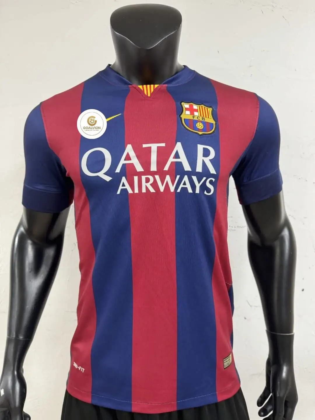 FC Barcelona 2014/15 Home Retro Jersey, front