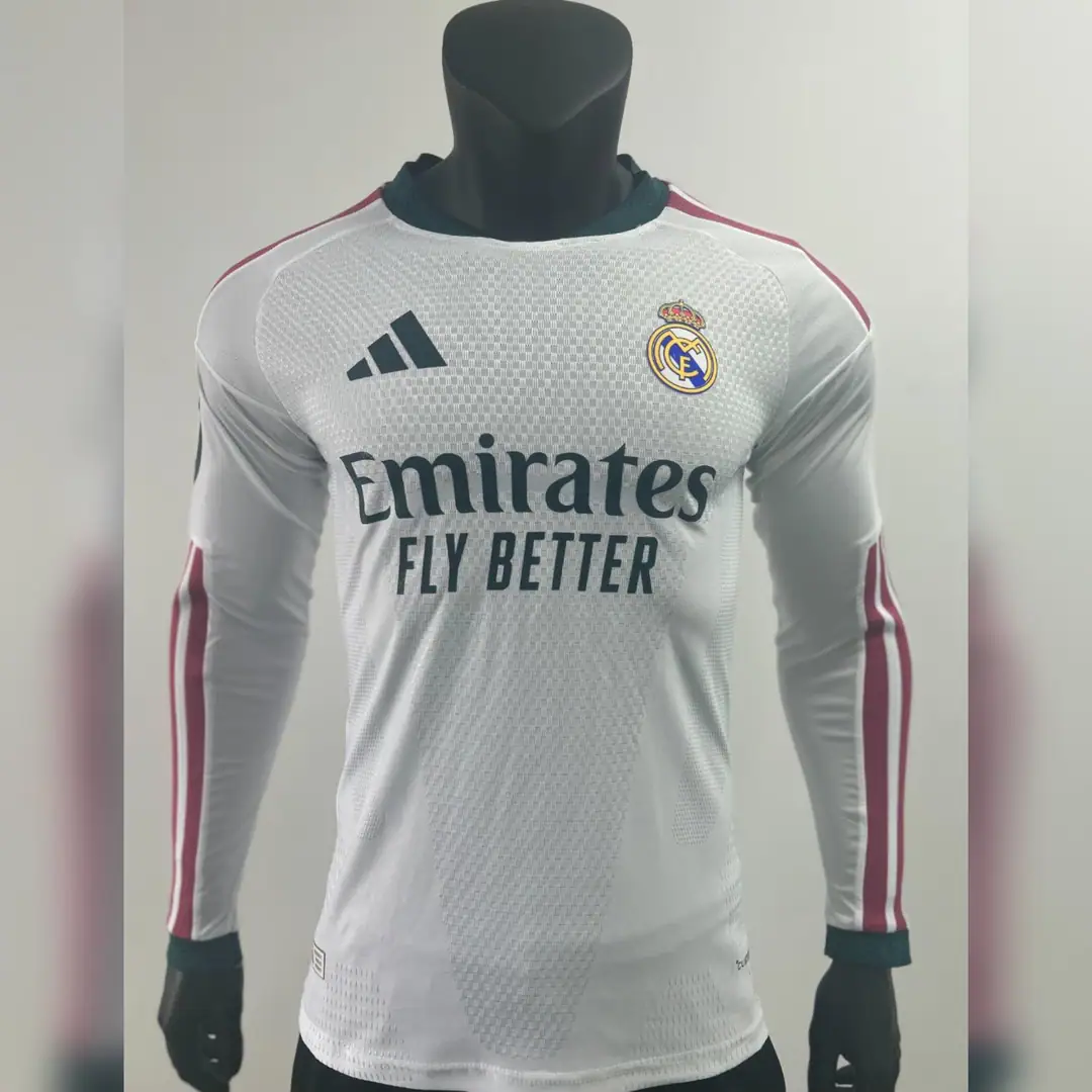 Real Madrid Home Kit 2026/27 — Player Edition Full Sleeve, front